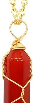 Carnelian Pendant Necklace