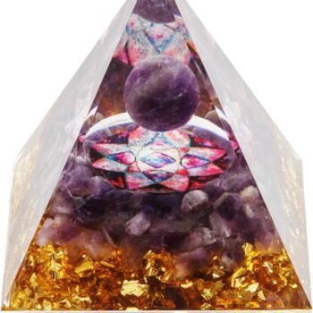 Natural Amethyst Pyramid